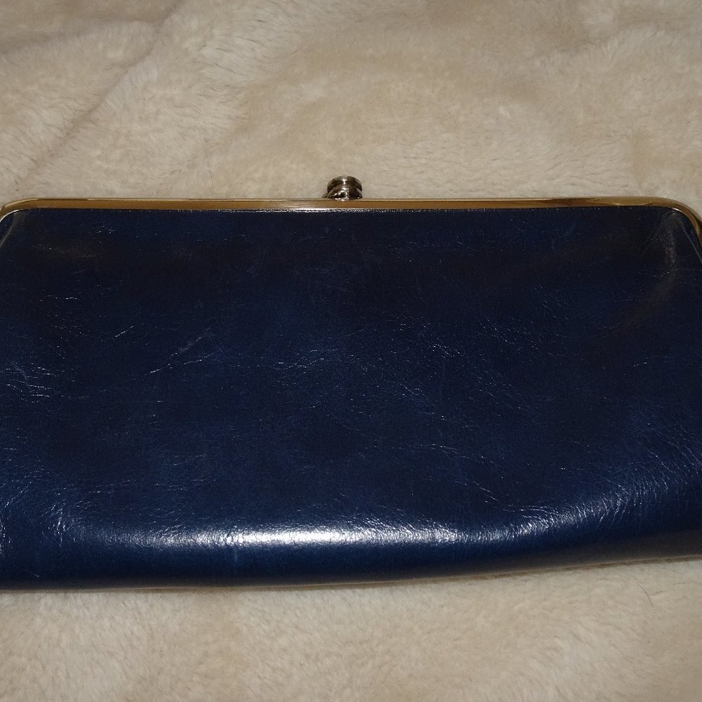 Hobo Brand Lauren Wallet in Navy
